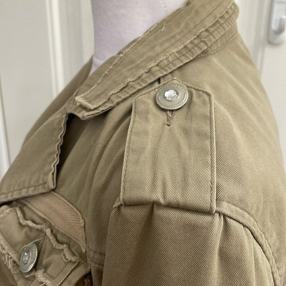 PAPAYA tan embroidered jacket.  M - Picture 5 of 9